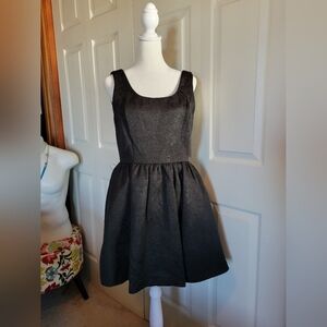 Princess by Vera Wang Black Brocade Dress, 7